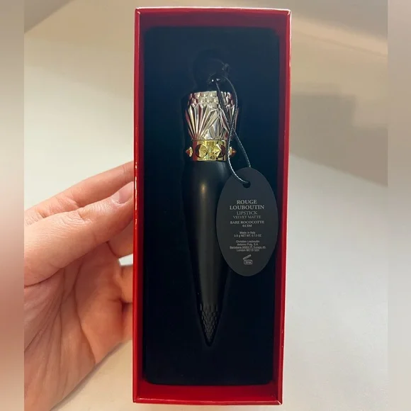 Christian Louboutin Rouge Louboutin Velvet Matte Lipstick-in Bare Rococotte 013M - Picture 11 of 15